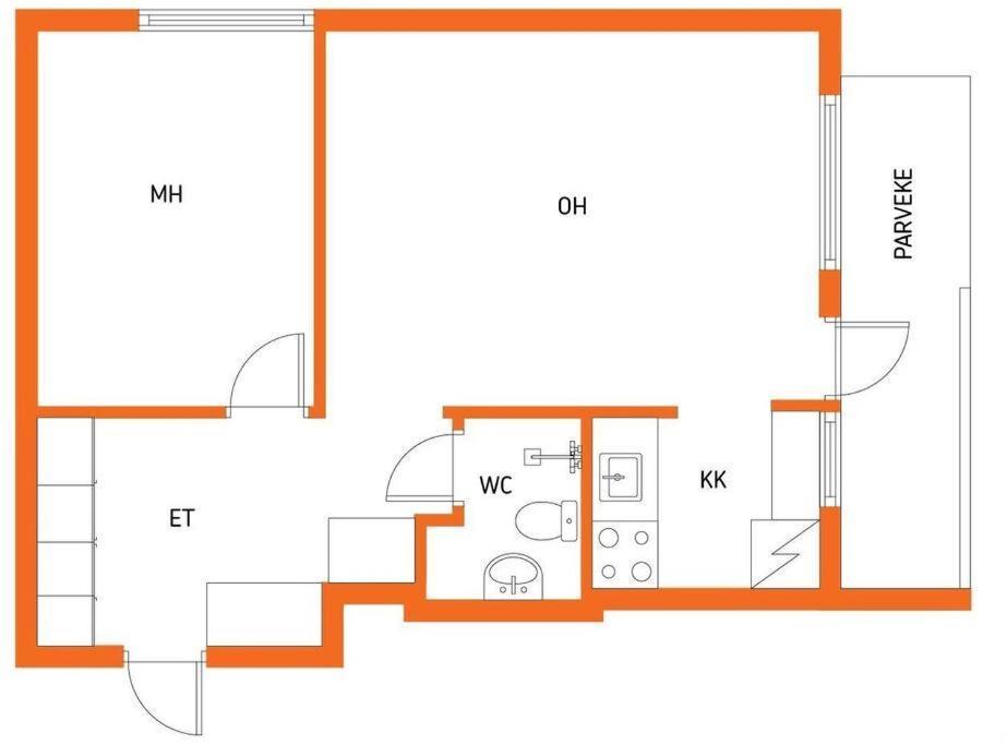 Апартаменты Ydinkeskusta Kaksio Saimaa Naekymillae, Ac, Wifi, Parveke Лаппеэнранта Экстерьер фото